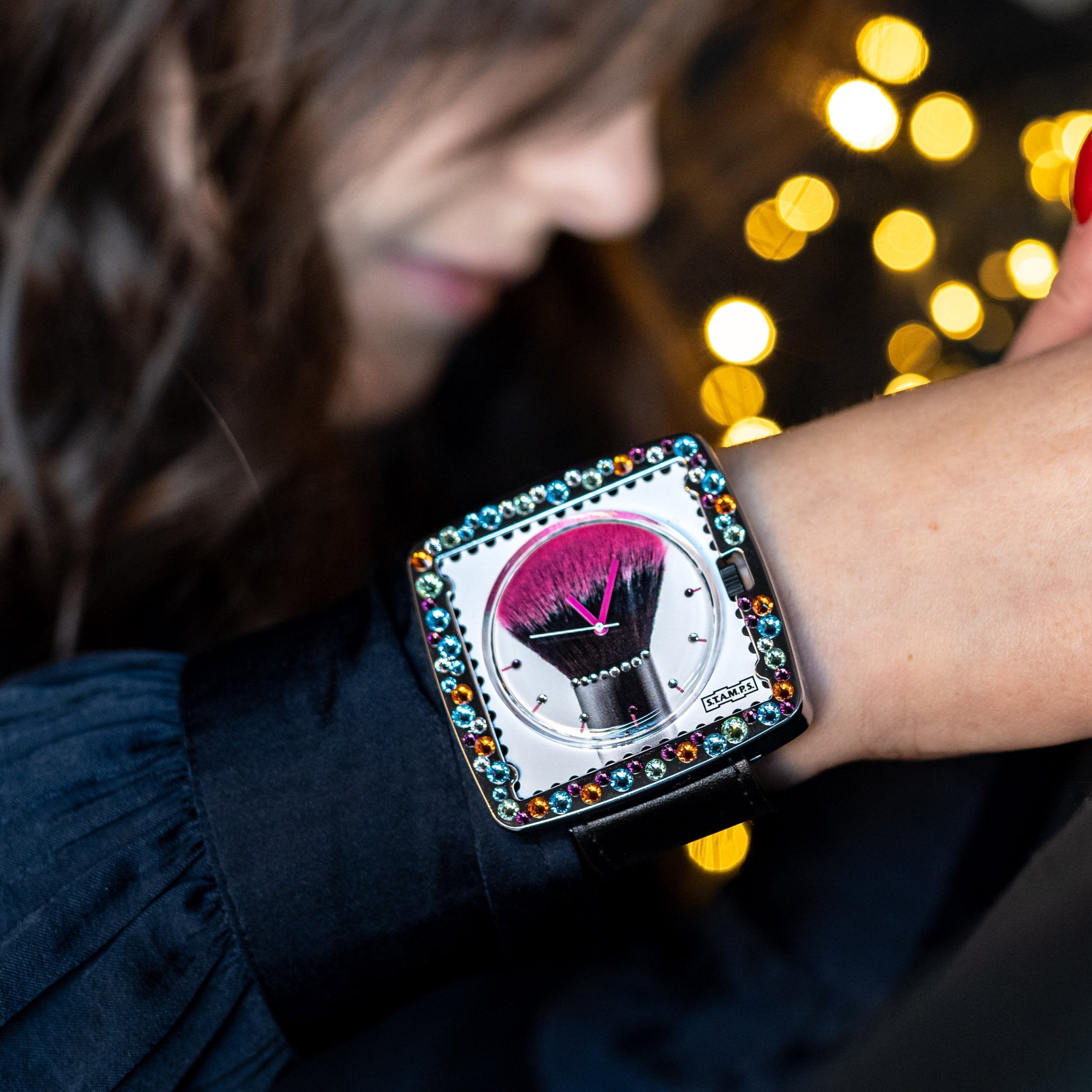 Diamond_rouge_classic_leather_black_fmj_diamond_colorful