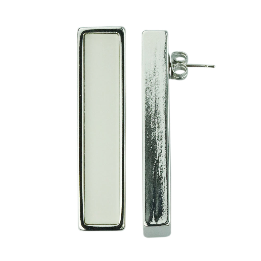 Earring-Milano-White