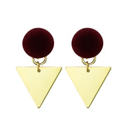 Earring-Spear-Bordeaux