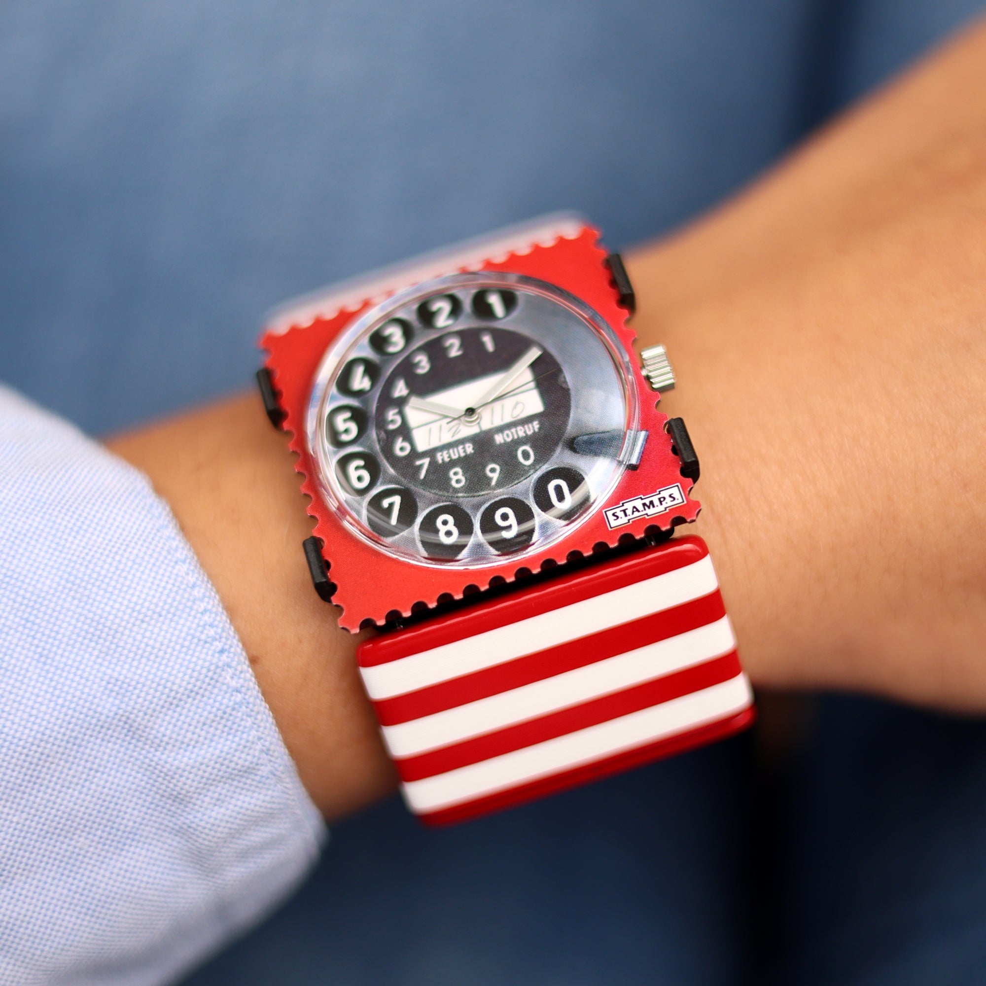 Belta Stripes Red & White