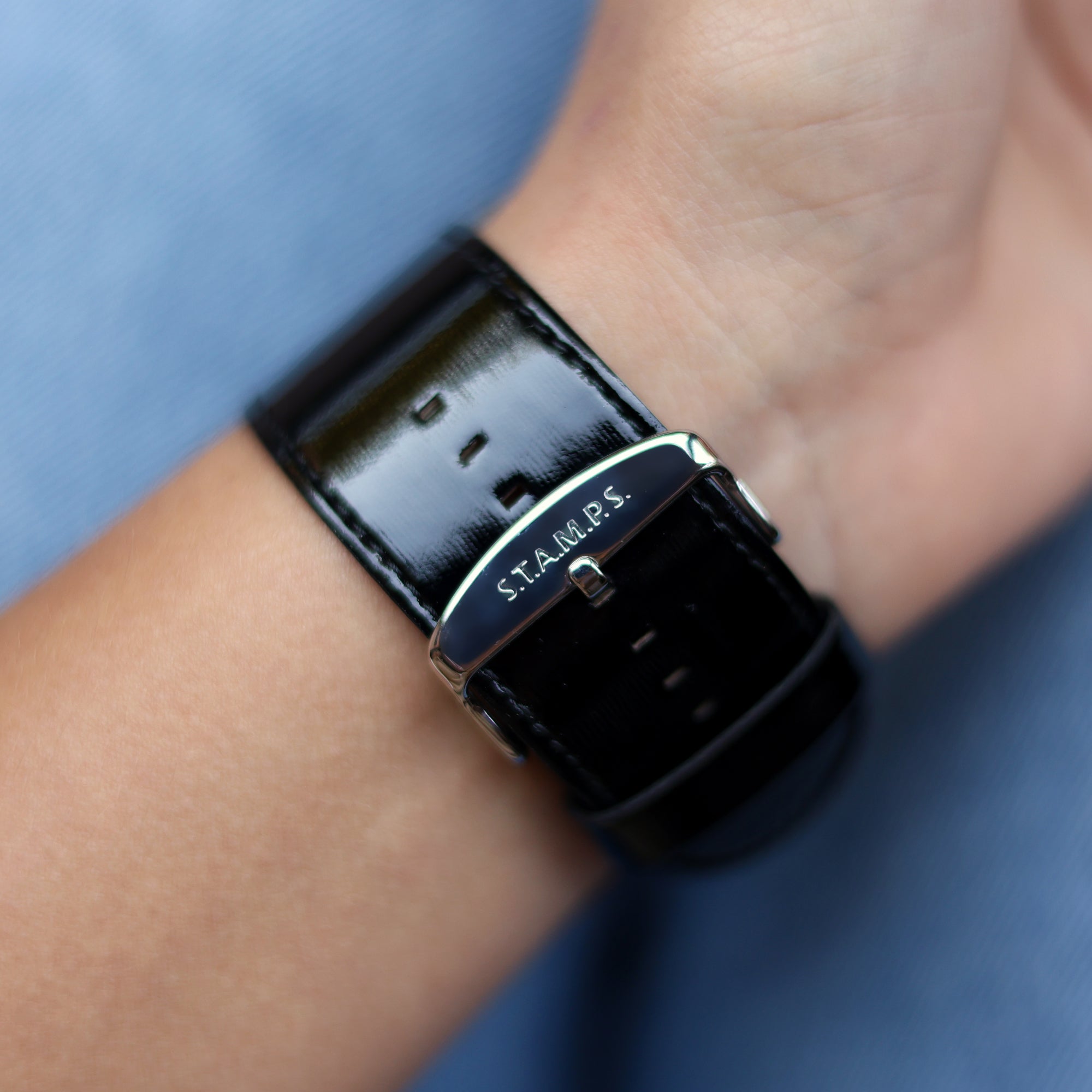 STAMPS_Straps_Glossy_Black